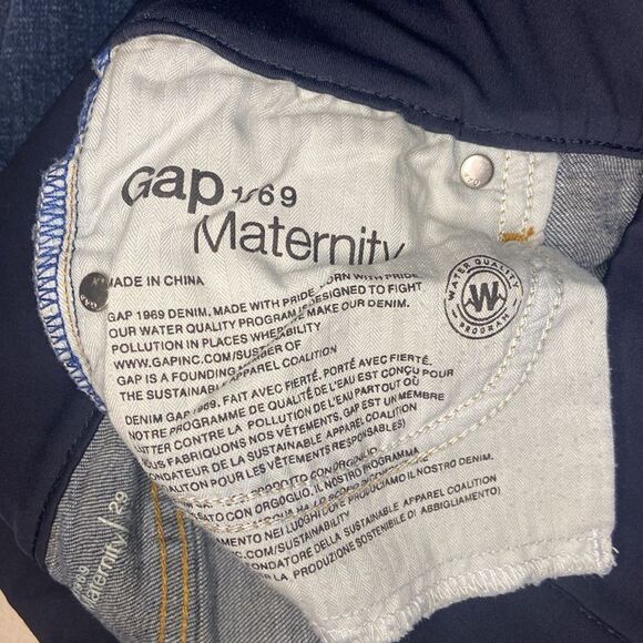 Gap maternity Best Girlfriend size 29 denim jeans - Picture 5 of 6